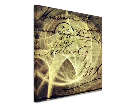 Enigma Abstract 1275 Graphic Art Print on Canvas