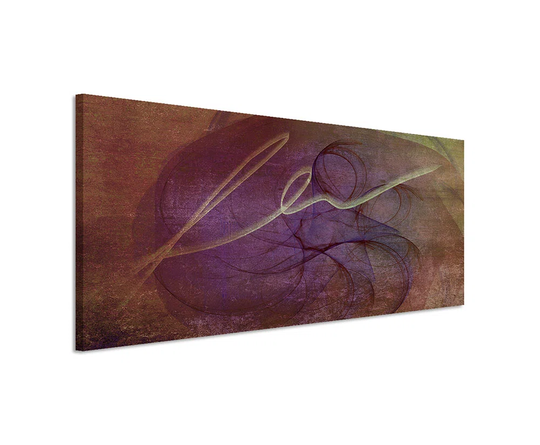 Enigma Panorama Abstract 1109 Graphic Art Print on Canvas