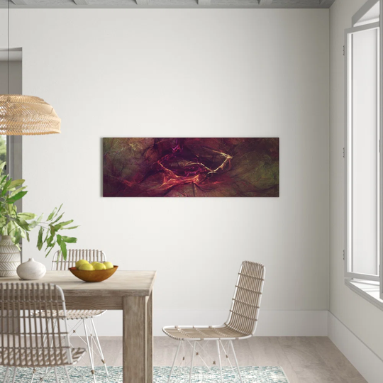 Enigma Panorama Abstract 173 Graphic Art Print on Canvas
