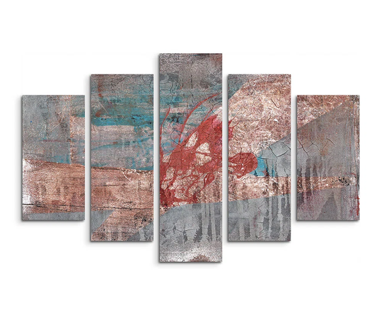 Enigma Abstract 825 Graphic Art Print Multi-Piece Image on Canvas