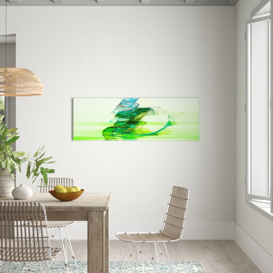 Enigma Panorama Abstract 200 Graphic Art Print on Canvas