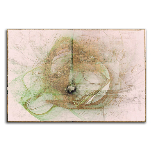 Enigma Abstract 338 Graphic Art Print on Canvas