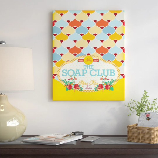 The Soap Club 3 by Patricia Pino - Wrapped Canvas Graphic Art Print