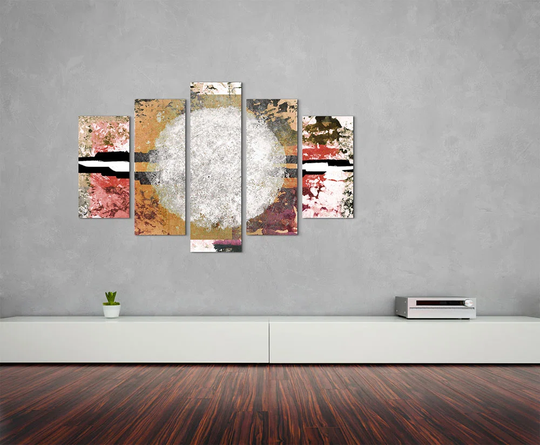 Enigma Abstract 949 Graphic Art Print Multi-Piece Image on Canvas