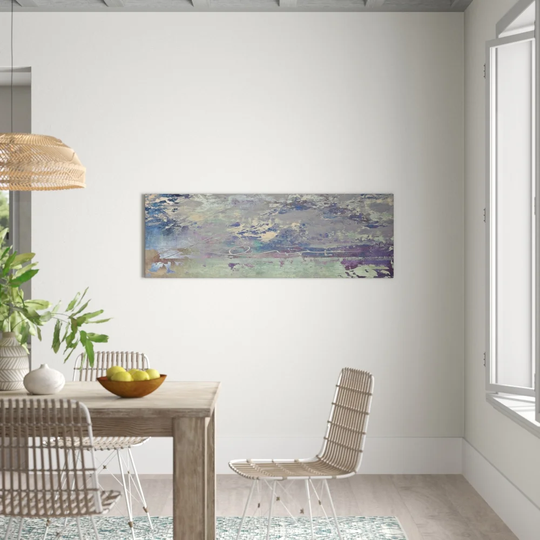 Enigma Panorama Abstract 987 Graphic Art Print on Canvas