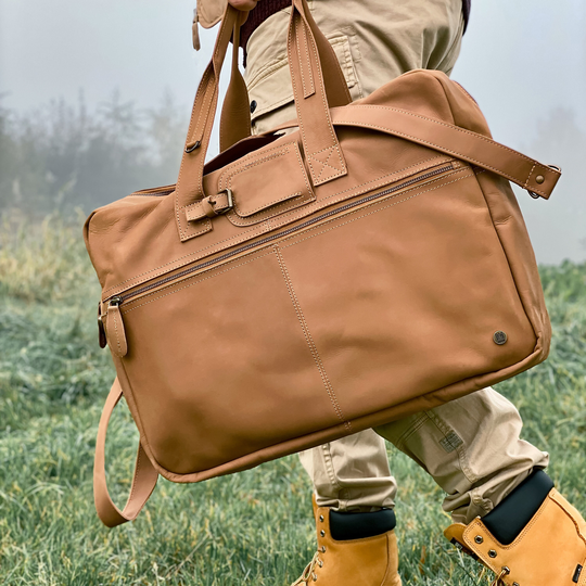 Personalized Nubuck Suede Work Bag For Him Her Laptop Capacity Holdall With Monogram Initials Cabin Mens Overnight By Mahi