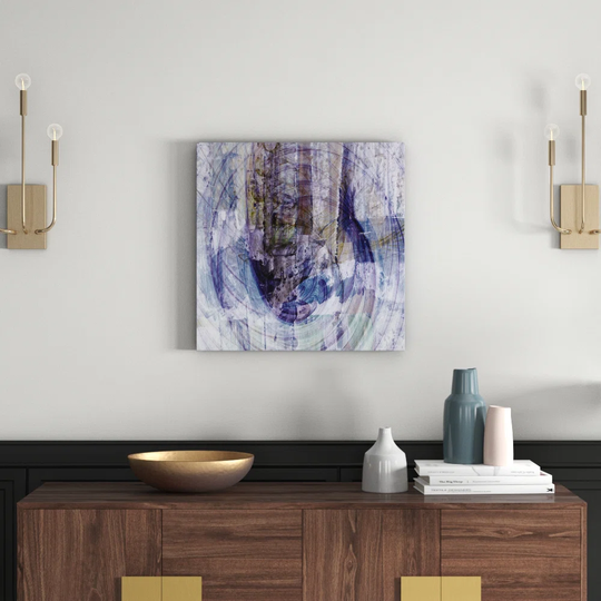Enigma Abstract 1501 Graphic Art Print on Canvas