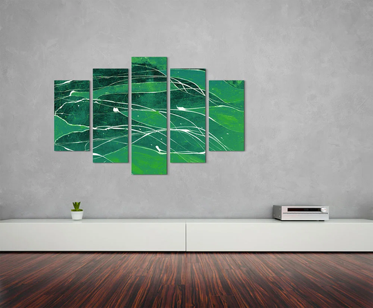 Enigma Abstract 689 Graphic Art Print Multi-Piece Image on Canvas