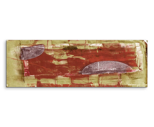 Enigma Panorama Abstract 735 Graphic Art Print on Canvas