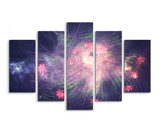 Enigma Sculpture Abstract 1018 Graphic Art Print Multi-Piece Image on Canvas