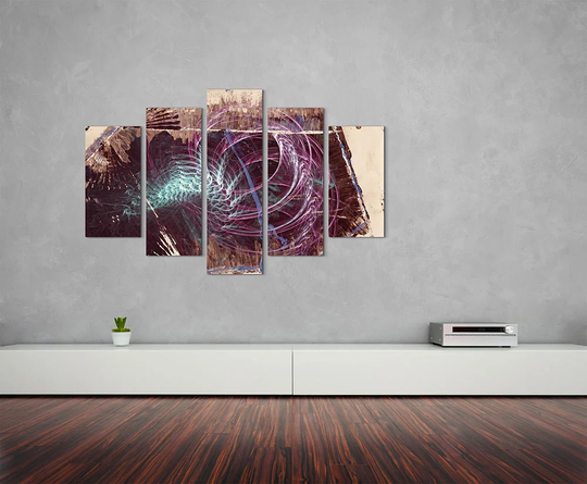 Enigma Scultpure Abstract 1269 Graphic Art Print Multi-Piece Image on Canvas