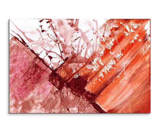 Enigma Abstract 607 Graphic Art Print on Canvas