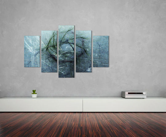 Enigma Scultpure Abstract 1108 Graphic Art Print Multi-Piece Image on Canvas