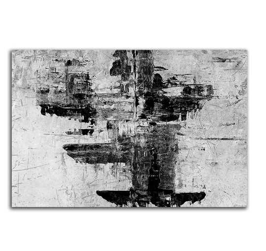 Enigma 050 Abstract Graphic Art Print on Canvas