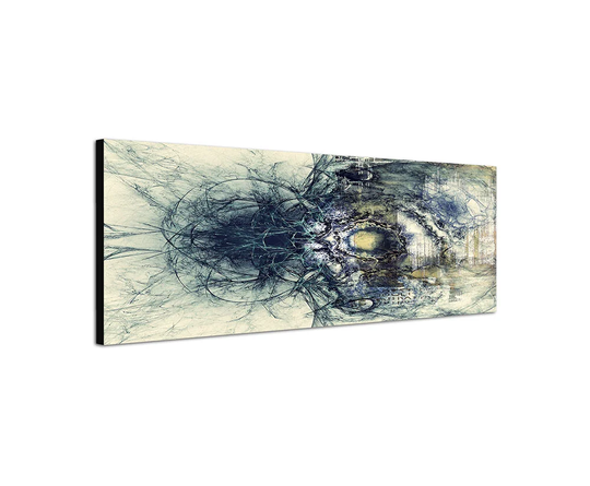 Enigma Panorama Abstract 412 Graphic Art Print on Canvas