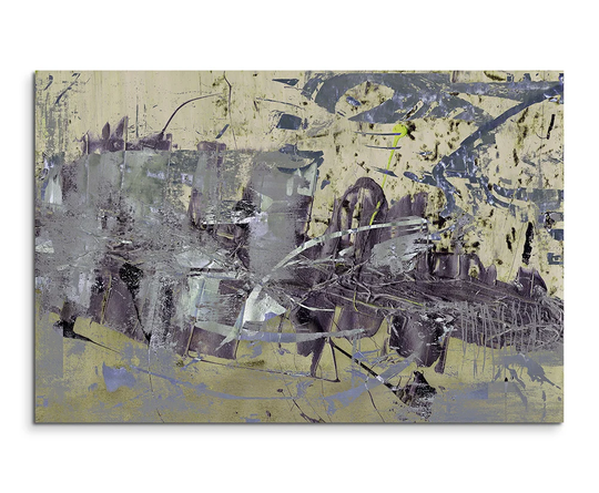 Enigma 869 Abstract Graphic Art Print on Canvas