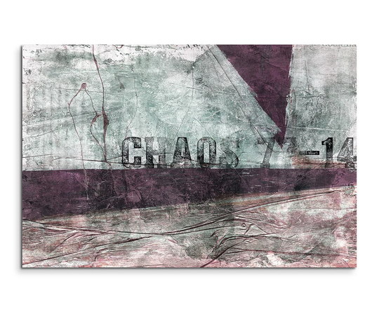 Enigma Abstract 564 Graphic Art Print on Canvas