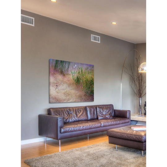 Muhly Grass Textures by Chris Vest - Wrapped Canvas Graphic Art Print
