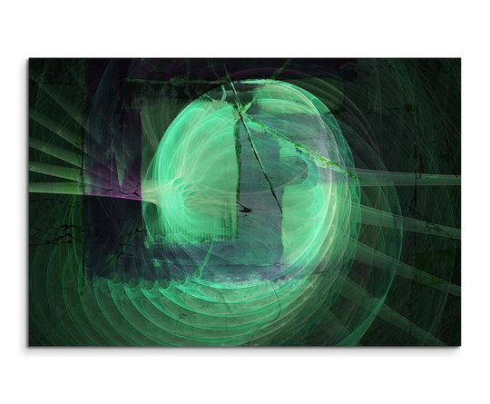 Enigma 1447 Abstract Graphic Art Print on Canvas