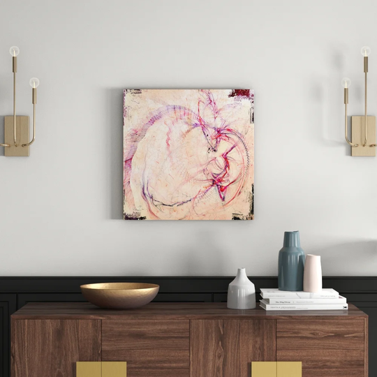 Enigma Abstract 1349 Graphic Art Print on Canvas