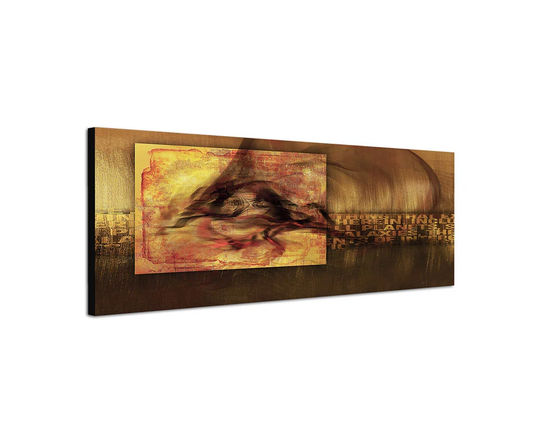 Enigma Panorama Abstract 455 Graphic Art Print on Canvas