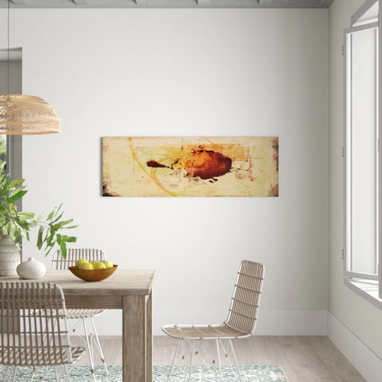 Enigma Panorama Abstract 789 Graphic Art Print on Canvas