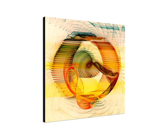 Enigma 227 Abstract Graphic Art Print on Canvas