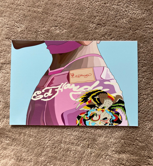 Y2K Jean Illustration