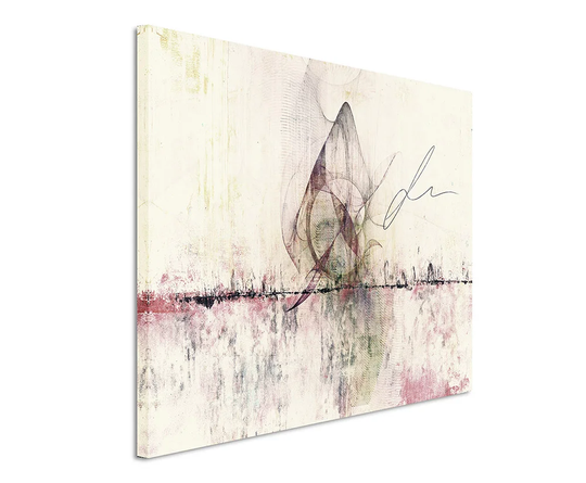 Enigma Abstract 1308 Graphic Art Print On Canvas