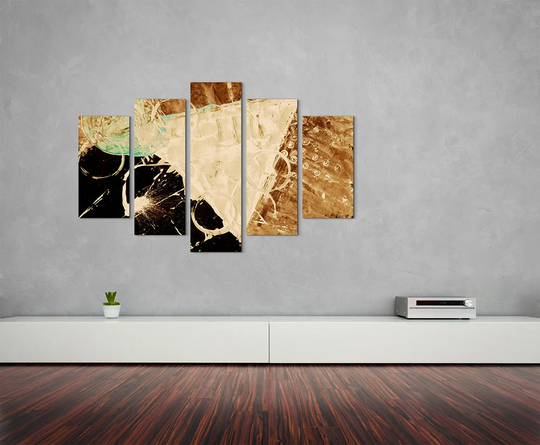 Enigma Abstract 723 Graphic Art Print Multi-Piece Image on Canvas