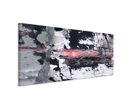 Enigma Panorama Abstract 883 Graphic Art Print on Canvas