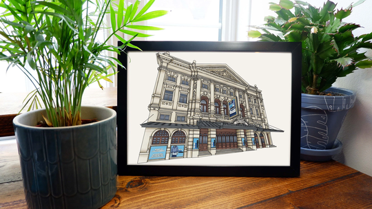 Dear Evan Hansen West End Digital Art Print A4 A5 Noel Coward Theatre London