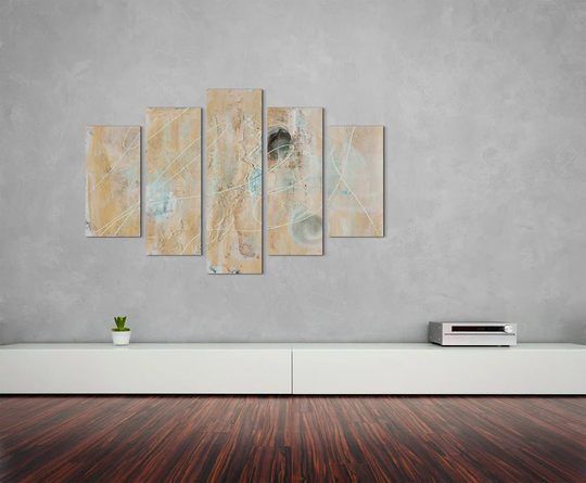 Enigma Abstract 947 Graphic Art Print Multi-Piece Image on Canvas