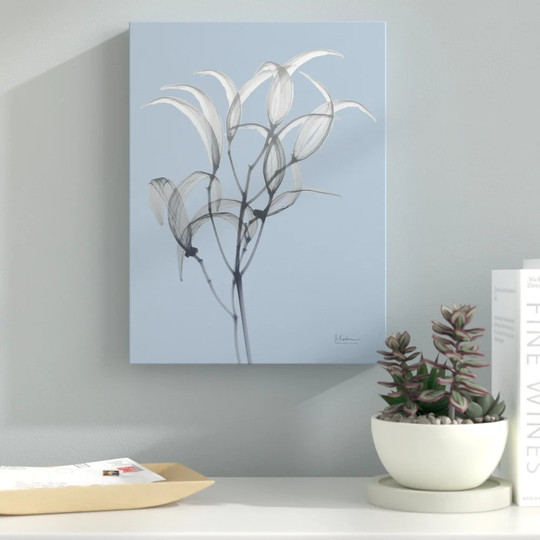 Skyway Oleander Bush - Wrapped Canvas Graphic Art Print