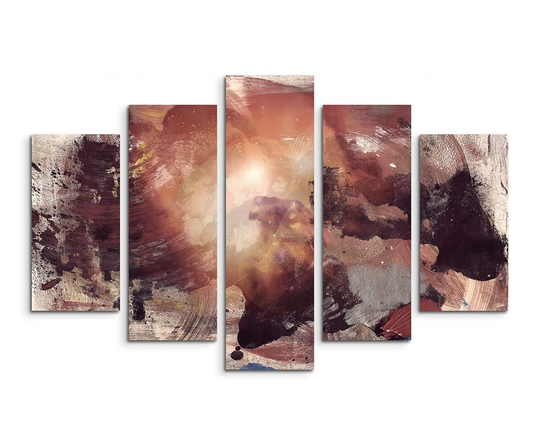 Enigma Abstract 824 Graphic Art Print Multi-Piece Image on Canvas