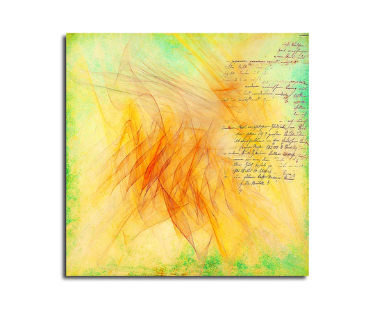 Enigma Abstract 128 Graphic Art Print on Canvas