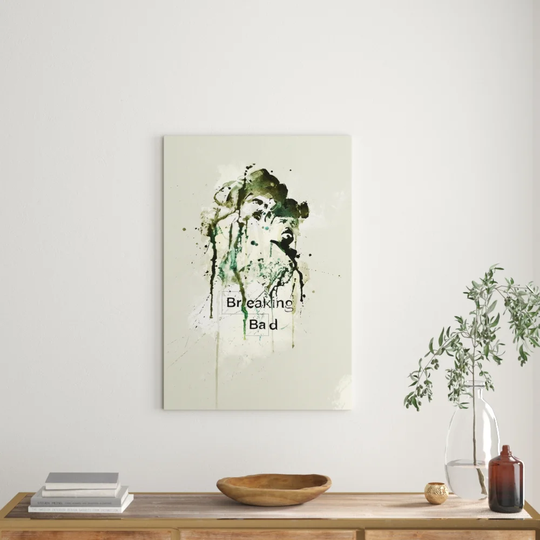 Enigma Breaking Bad Graphic Art Print on Canvas