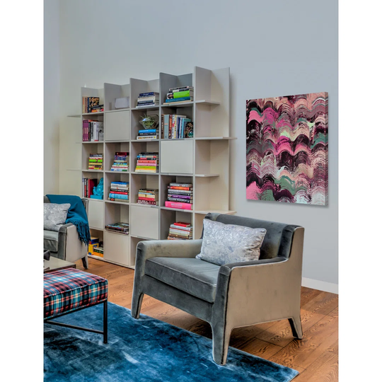 Wavy Blends VII by Irena Orlov - Wrapped Canvas Graphic Art Print