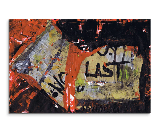 Enigma Abstract 710 Graphic Art Print on Canvas