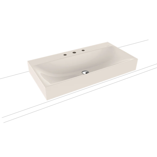 Silenio Pergamon Steel Enamel Rectangular Bathroom Sink