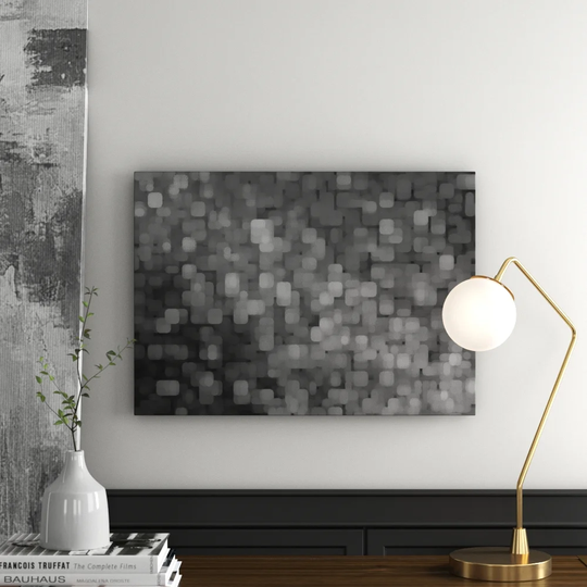Abstract Graphics Graphic Art Print on Canvas