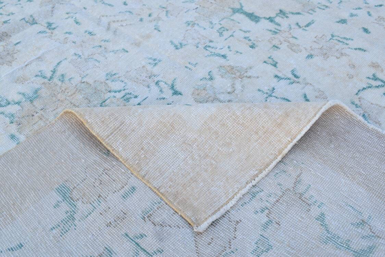 6x9 Saloon Area Rug, 6x9 Turkish Rug, 6x9 Vintage Wool Rug, Handmade Rug, Turkey Rug, Oversize Rug, Antique Rug, 6'3x9'3 Ft, 653-K