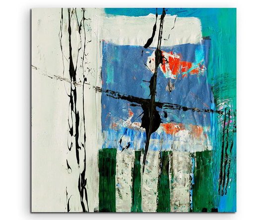 Enigma Abstract 573 Graphic Art Print on Canvas