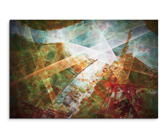 Enigma Abstract 1200 Graphic Art Print on Canvas
