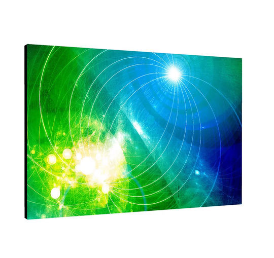 Enigma 010 Abstract Graphic Art Print on Canvas