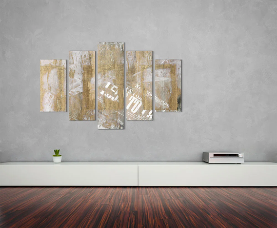 Enigma Abstract 558 Graphic Art Print Multi-Piece Image on Canvas