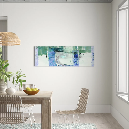 Enigma Panorama Abstract 1392 Graphic Art Print on Canvas