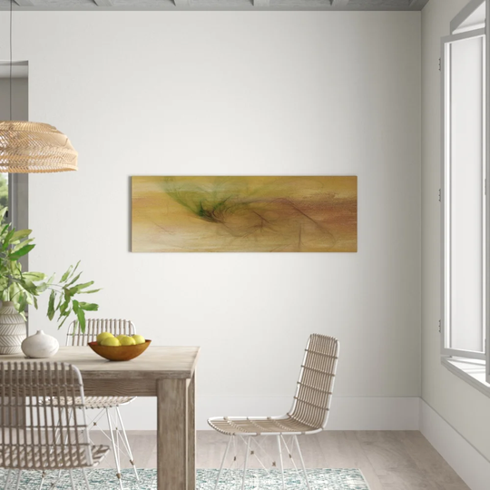 Enigma Panorama Abstract 1443 Graphic Art Print on Canvas