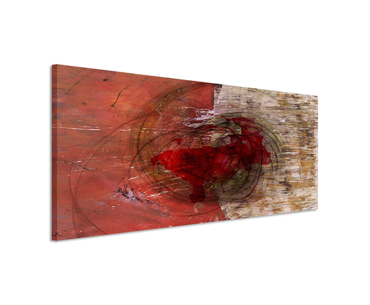 Panorama Abstract 1319 Graphic Art Print on Canvas
