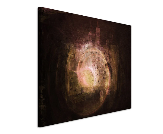 Enigma Abstract 1486 Graphic Art Print on Canvas